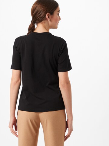 Y.A.S T-Shirt 'Sarita' in Schwarz