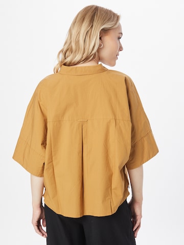 Blanche Bluse 'Biella' i brun