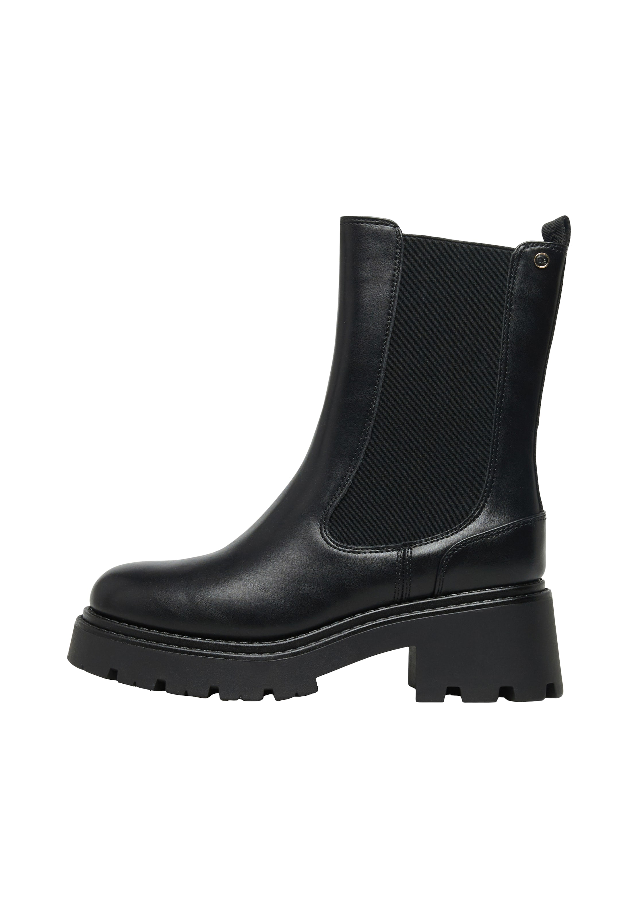 s.Oliver Chelsea boots in Zwart: voorkant