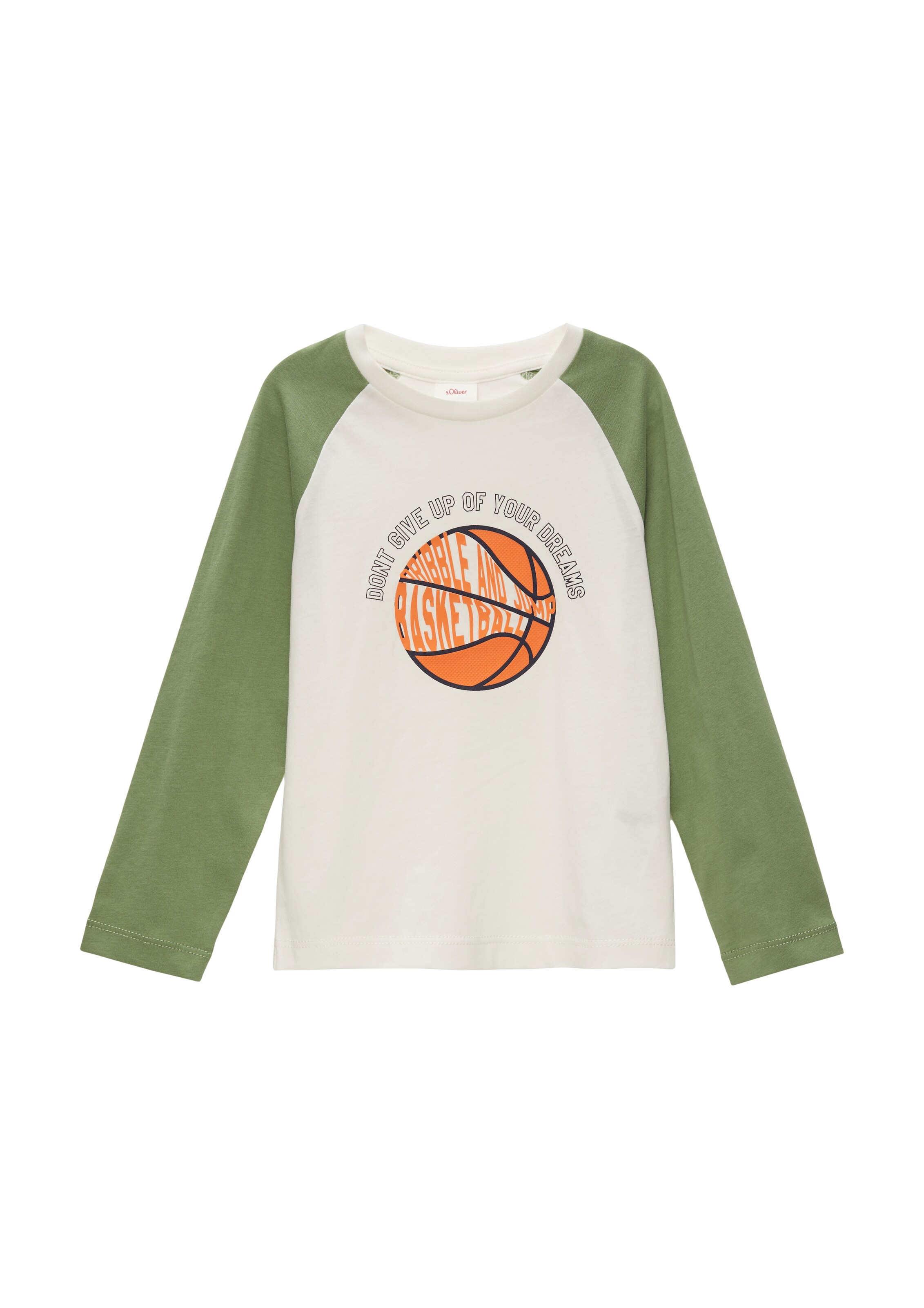 s.Oliver Shirt in Weiß: Vorderseite