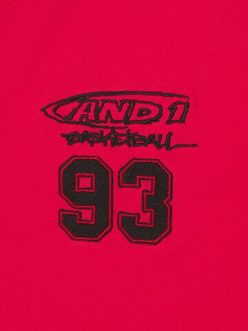 AND1 T-Shirt 'Core 93' in Rot