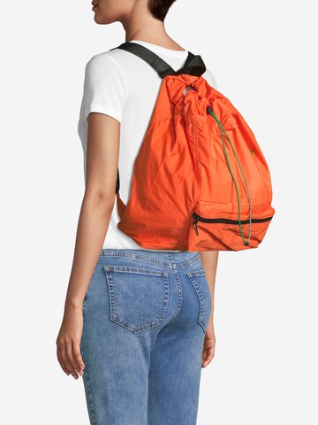 ADIDAS BY STELLA MCCARTNEY - Mochilas desportivas 'Gym Sack' em laranja