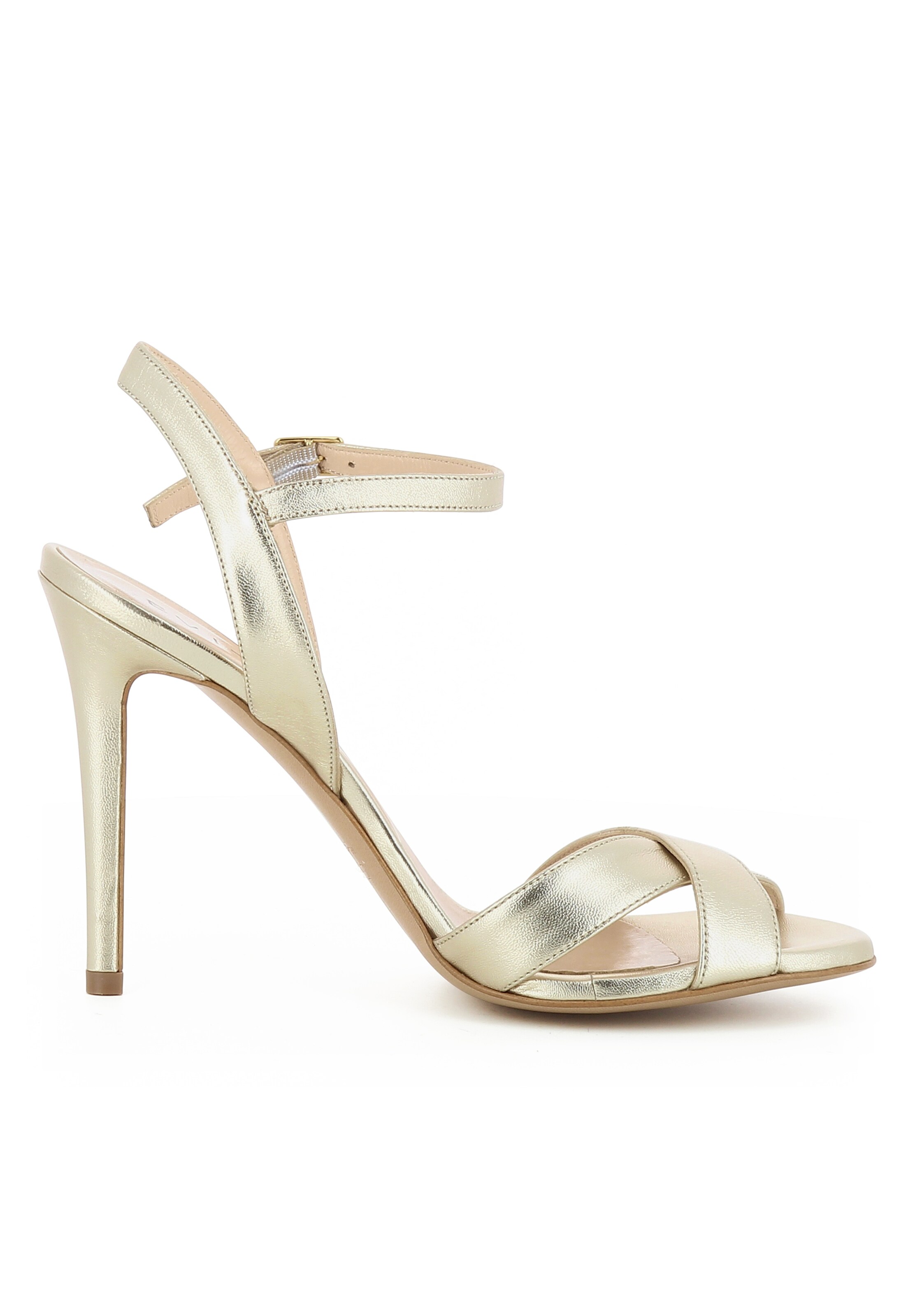 EVITA Strap sandal in Gold