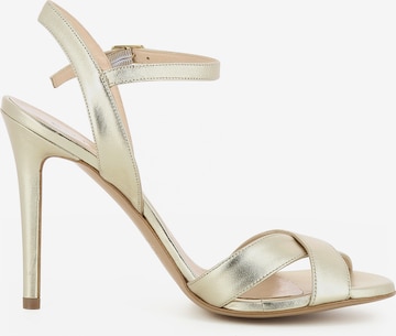 EVITA Strap Sandals in Gold