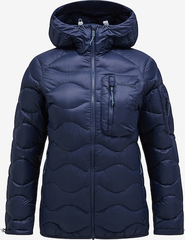 PEAK PERFORMANCE Winter Jacket in Blue: front