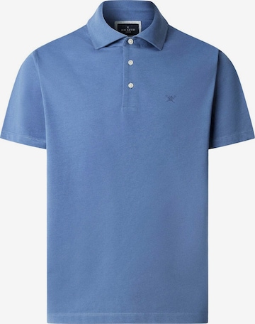 T-Shirt Hackett London en bleu : devant