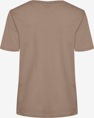 T-shirt 'RIA' PIECES en beige