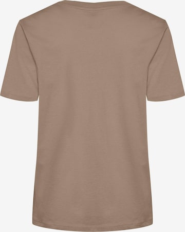 T-shirt 'RIA' PIECES en beige