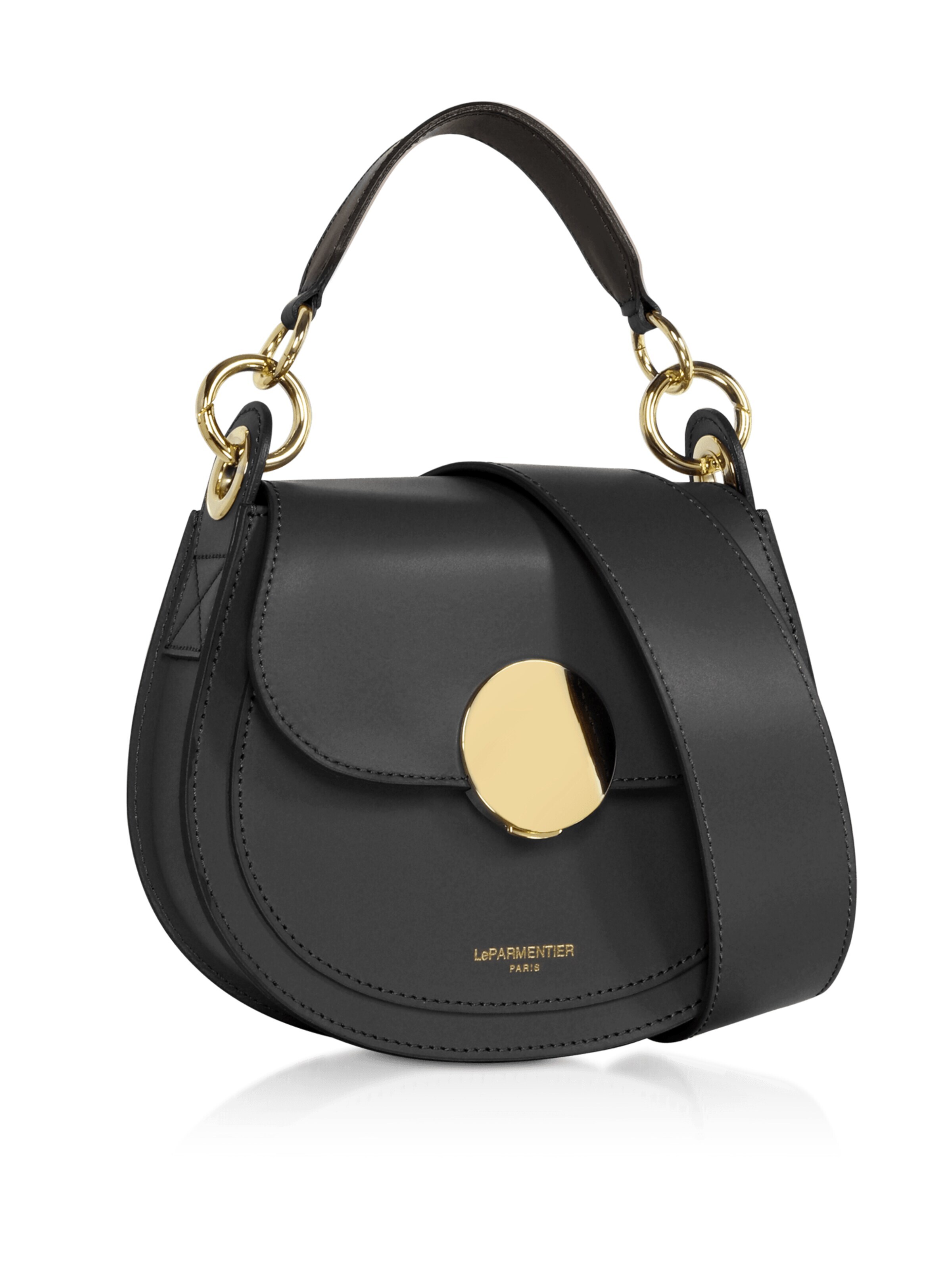 LeParmentier Handtasche 'Yucca Soho'‌‌‌‌ in Schwarz: Vorderseite