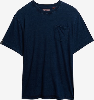 Superdry T-Shirt 'The Merchant Store' in Blau: Vorderseite