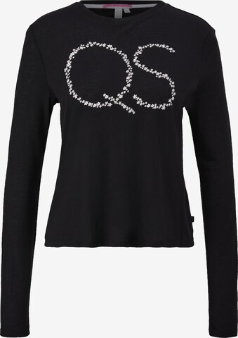 QS Shirt in Black: front