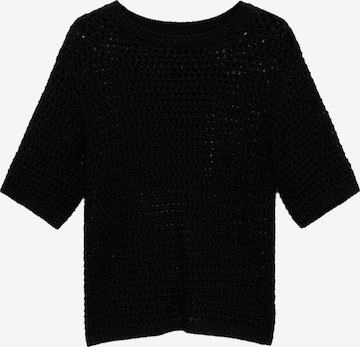 MANGO Neulepaita 'XARXA' värissä musta: etupuoli