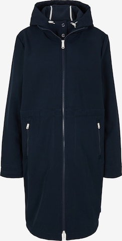 TOM TAILOR Between-Seasons Coat in Blue: front