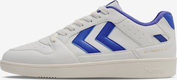 Hummel Platform trainers 'St. Power Play' in White: front