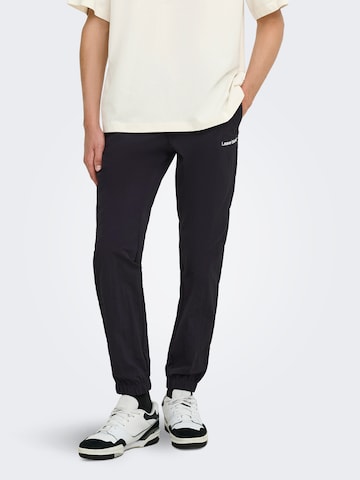 Only & Sons Tapered Nadrág 'ONSYOKE' - fekete: elől