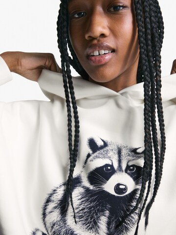 Bershka Sweatshirt i beige