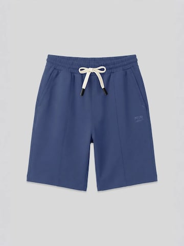 Tommy Life - Regular Calças de desporto em azul: frente