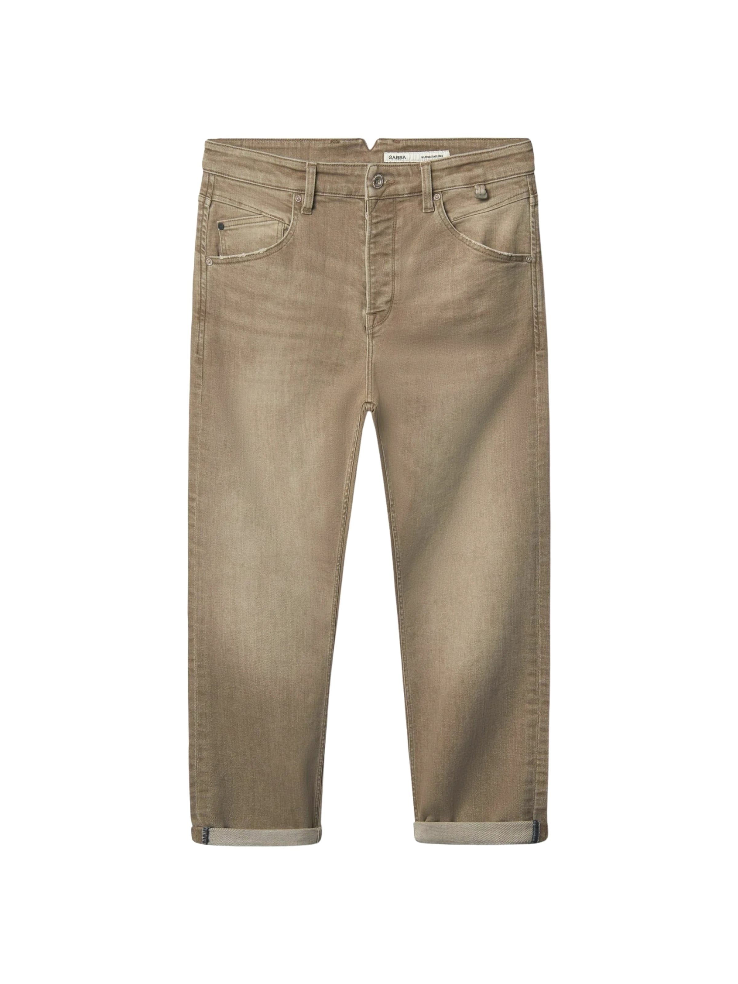 GABBA regular Jeans 'Alex' i beige: forside