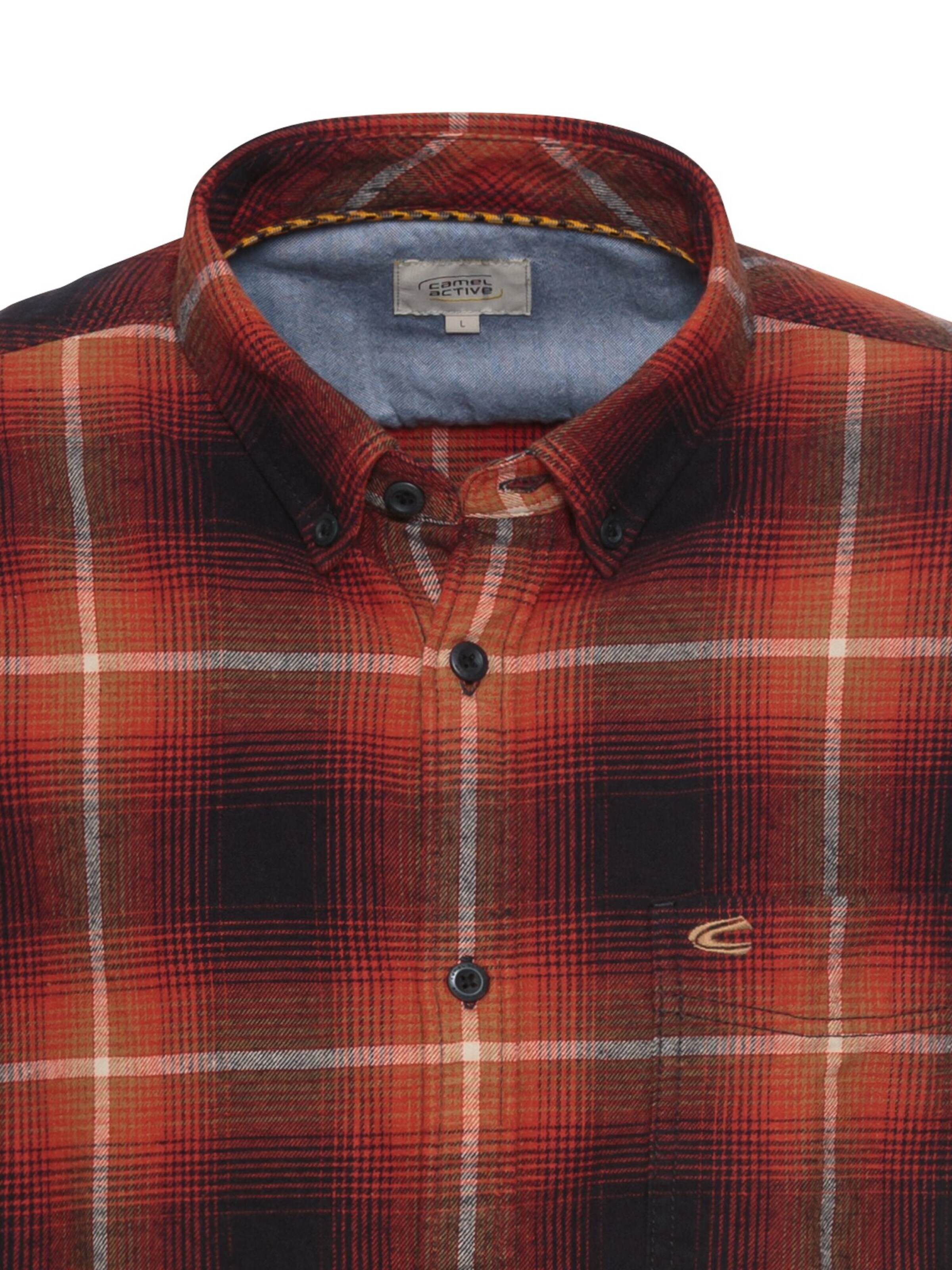 CAMEL ACTIVE Regular Fit Hemd in Rot