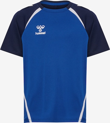 Hummel T-shirt S/S in Blau: Vorderseite