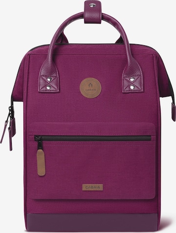 Cabaia Backpack 'Adventurer L' in Purple: front