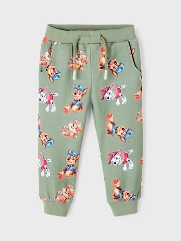 NAME IT Pants 'Paw Patrol' in Green: front