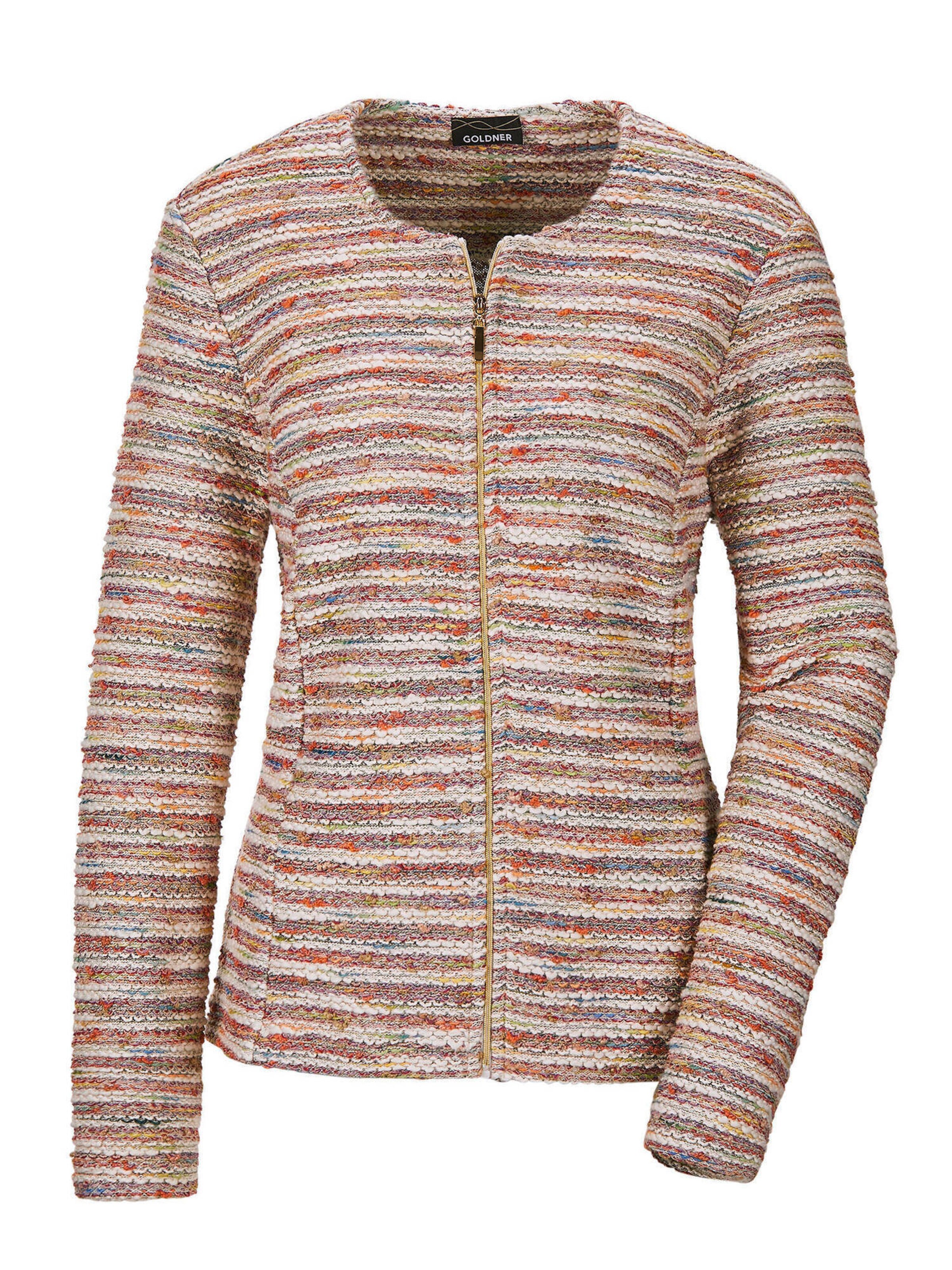 Goldner Jacke in Mischfarben: Vorderseite