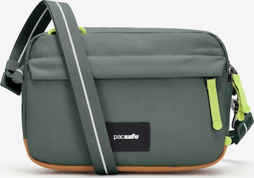 Pacsafe Crossbody Bag in Green: front