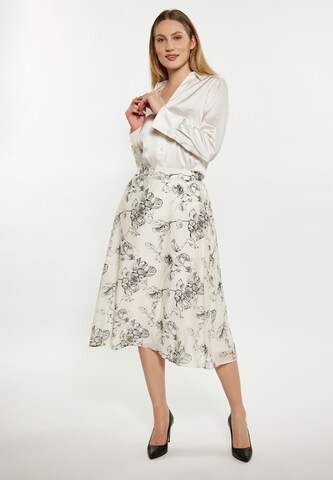 DreiMaster Klassik Skirt in White