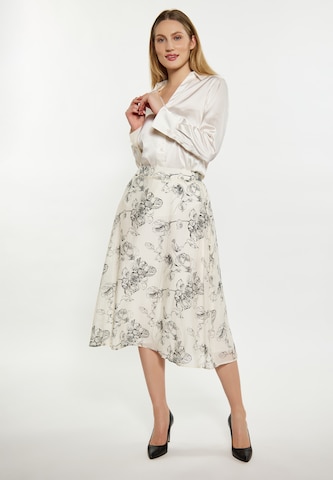 DreiMaster Klassik Skirt in White