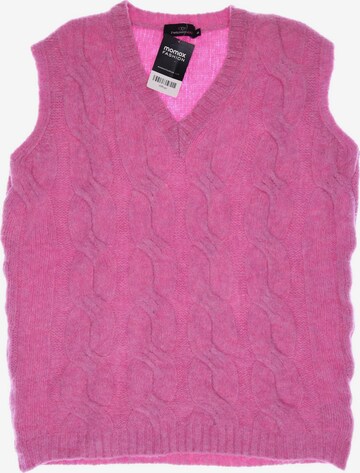 Zwillingsherz Pullover S in Pink: predná strana