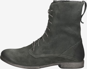 THINK! Lace-Up Ankle Boots in Grey