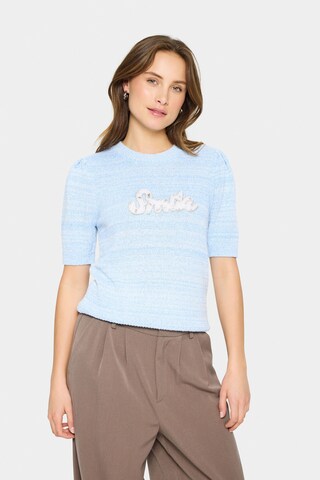 SAINT TROPEZ Pullover i blå: forside