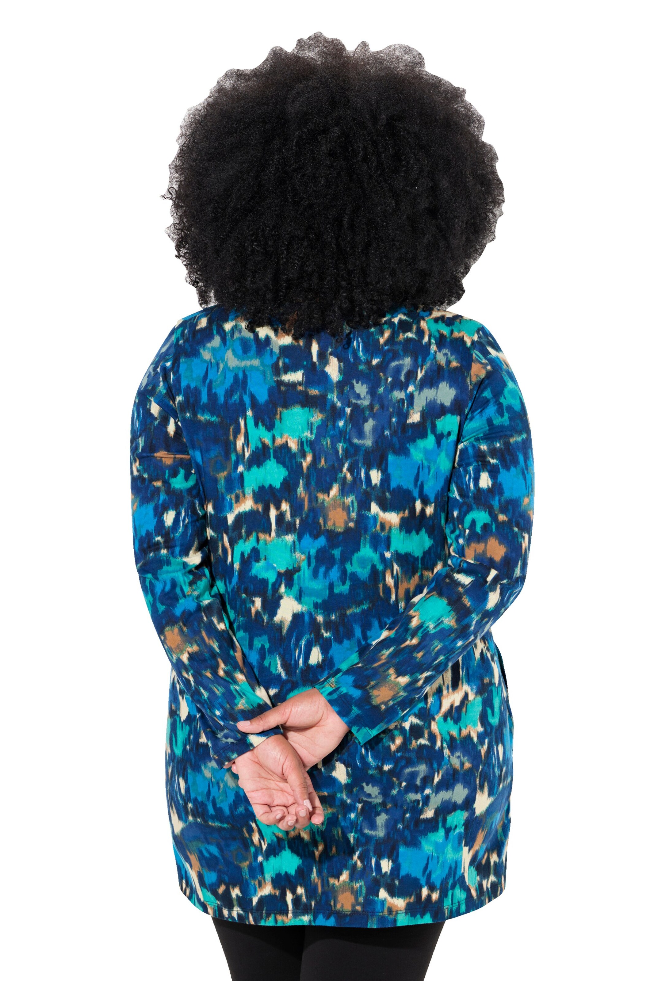 Ulla Popken Tunika in Blau