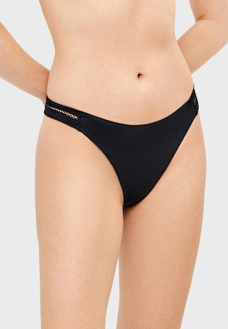 juoda Gisela Trikampė Bikinis