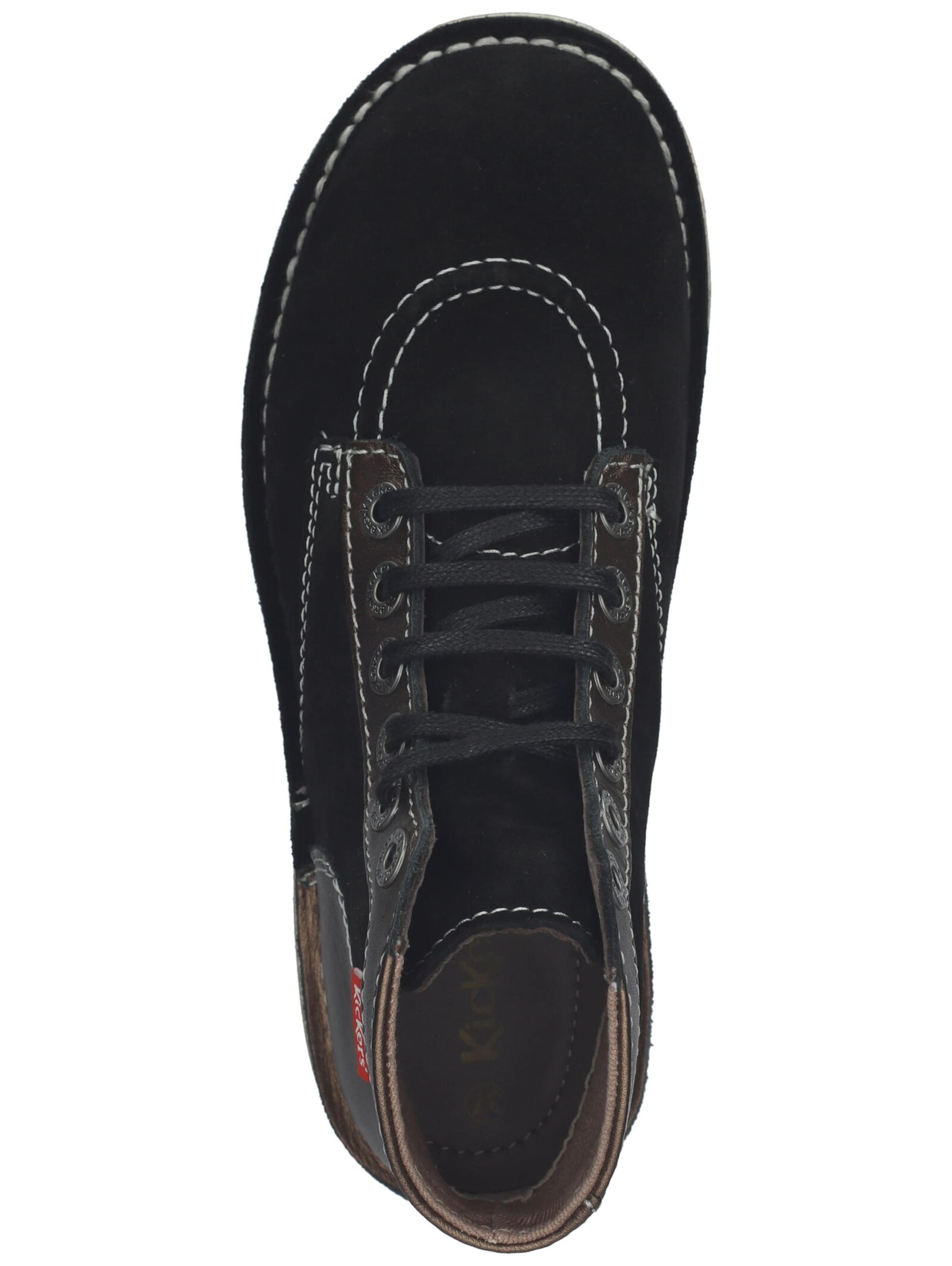 Stivaletto stringato di Kickers in nero