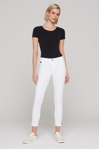 Soccx Slimfit Jeans Slim Fit in Weiß