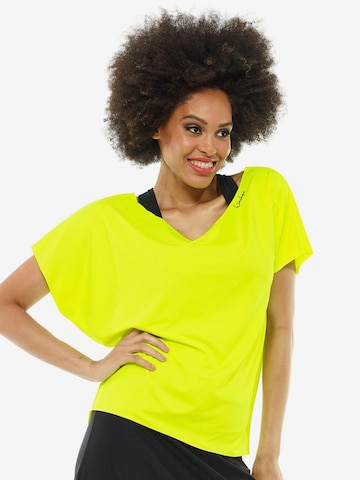 T-shirt fonctionnel 'DT101' Winshape en jaune