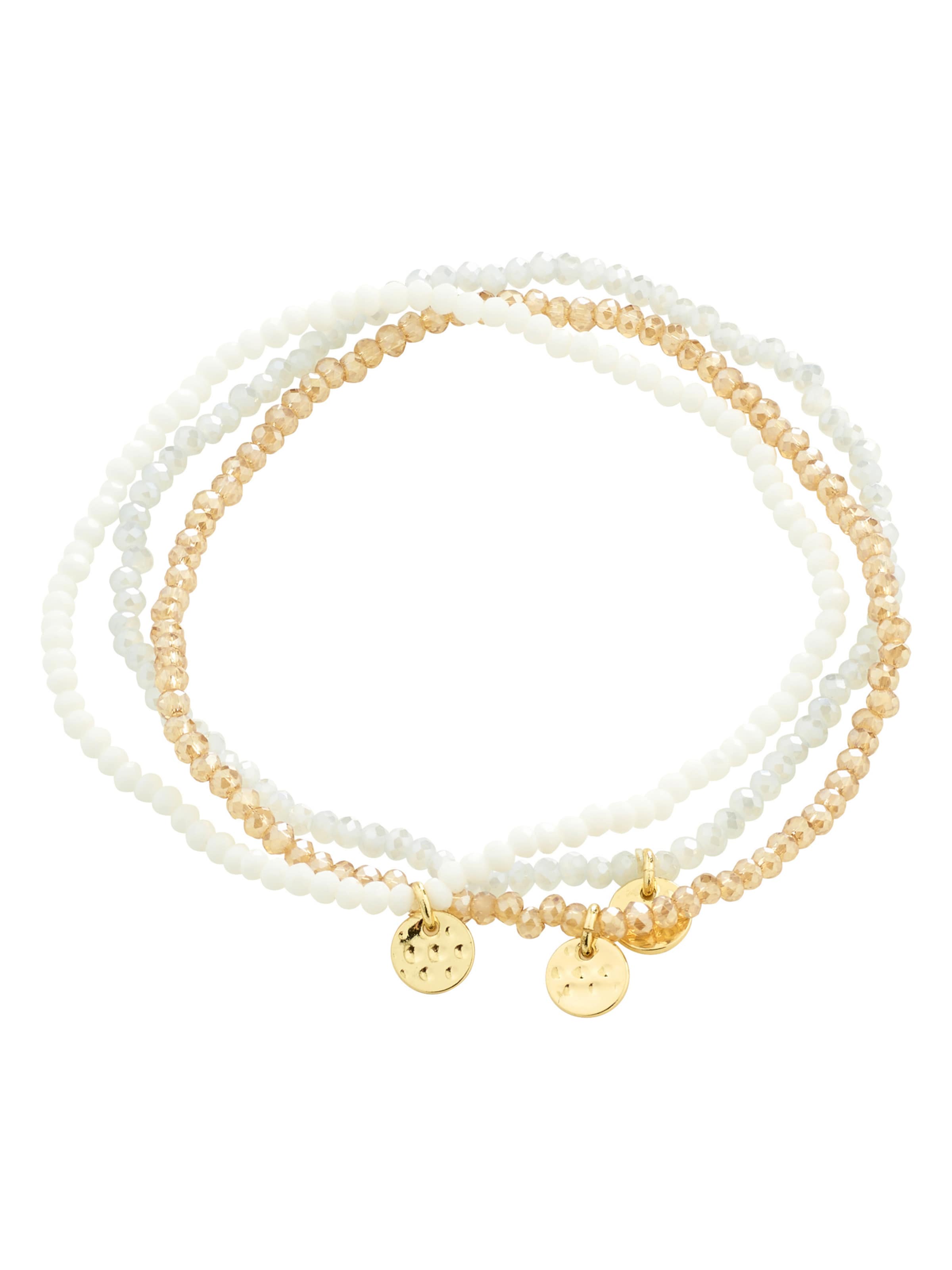 Braccialetto ' Indigo ' di Pilgrim in oro: frontale