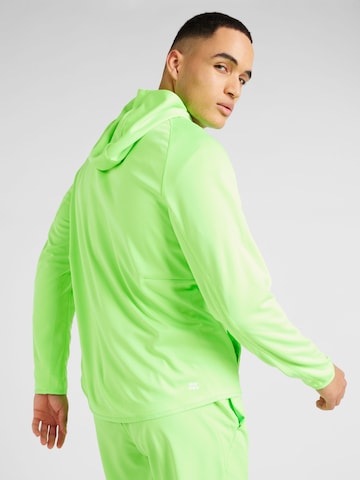 BIDI BADU Athletic Zip-Up Hoodie in Green