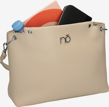 NOBO Shoulder Bag 'Studs' in Beige