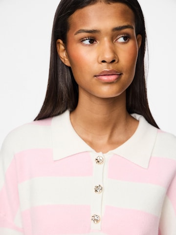 PIECES Pullover i pink