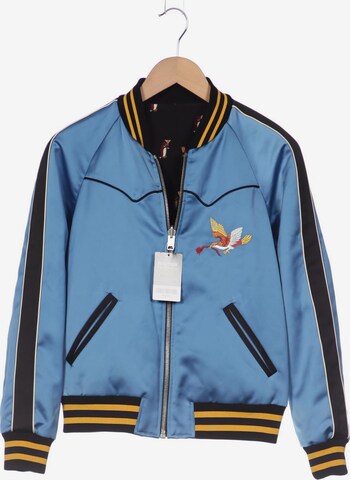 COACH Jacket & Coat in L in Blue: front