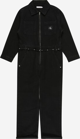 Calvin Klein Jeans Overall in Schwarz: predná strana