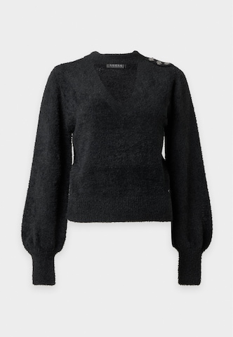 Pulover 'LS CHOCKER JAYCEE SWTR' de la GUESS pe negru: față