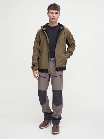 Giacca per outdoor ' Ryder' di North Bend in verde