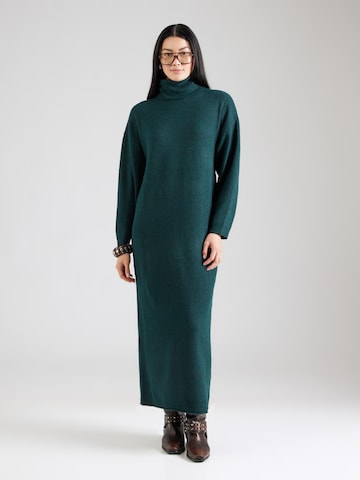 Robes en maille 'VIBREENA' VILA en vert : devant