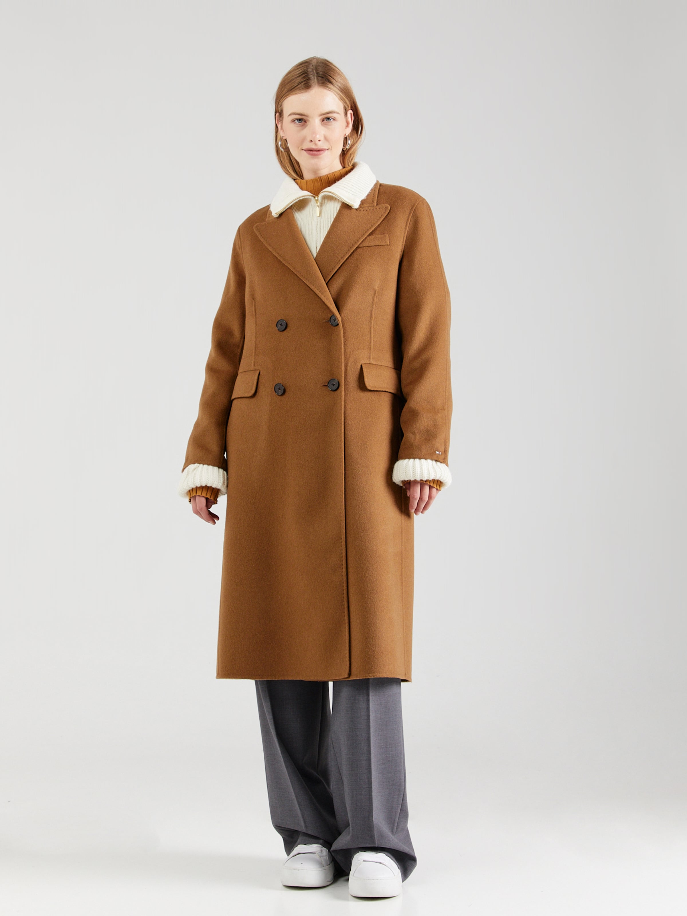 Comprar abrigo marron hot sale