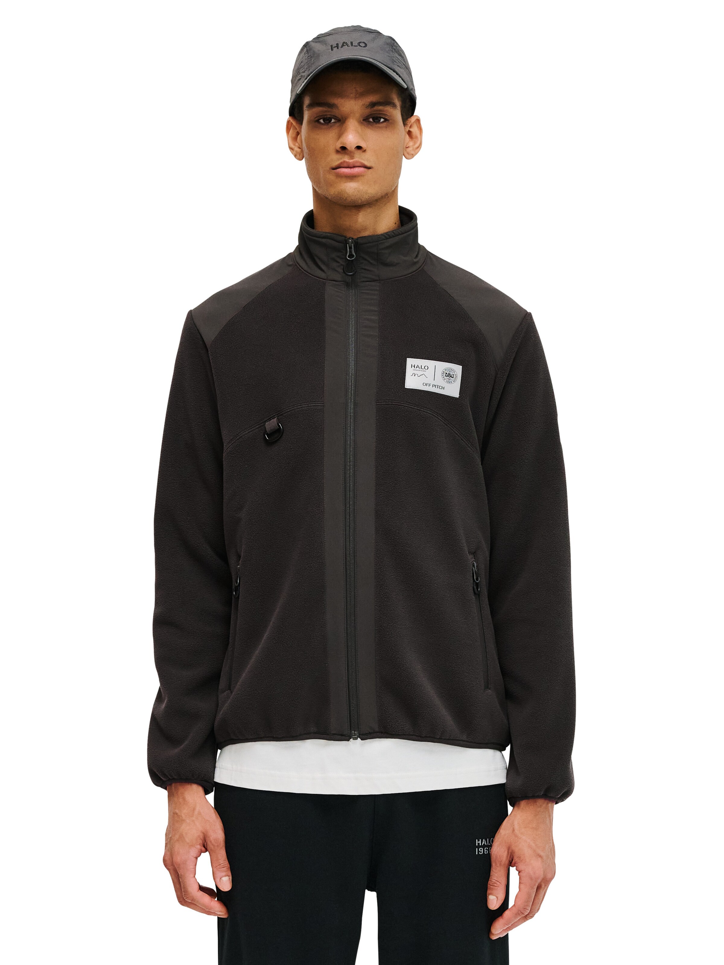 Veste en polaire HALO en gris