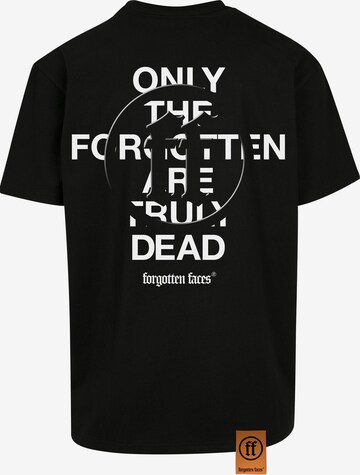 Forgotten Faces T-Shirt in Schwarz